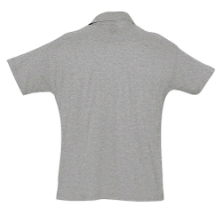 Поло SUMMER II, 100% хлопок, 170 грамм. Тёмно-зелёный  S