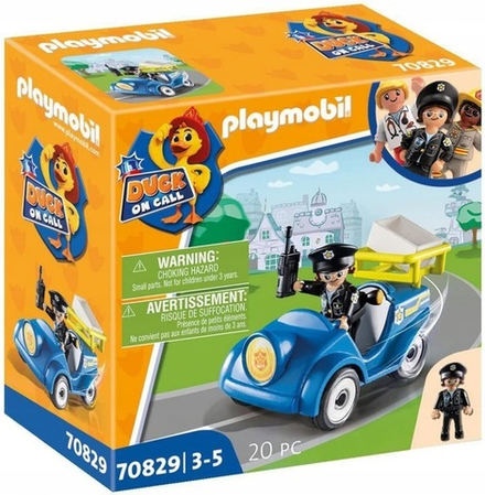 Конструктор Playmobil Duck On Call 70829 Полицейская мини-машина