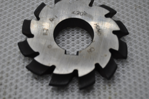 Фреза модульная М3 №1 (Р6М5) z=12