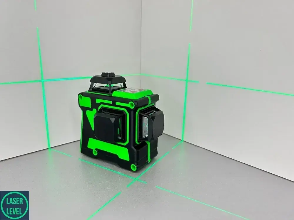 Лазерный уровень/нивелир HilDA 3D 12 линий, single зеленый луч Хилда