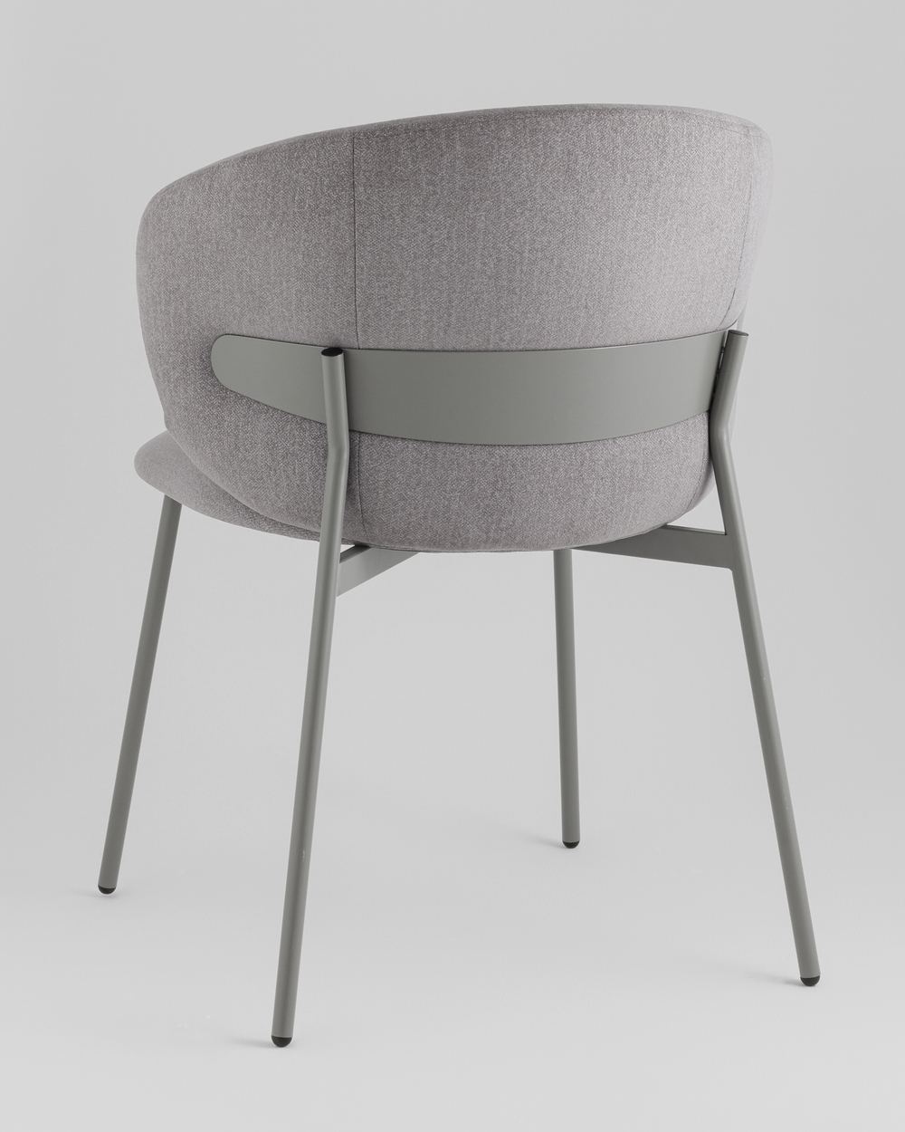 Стул Блейз велюр серый