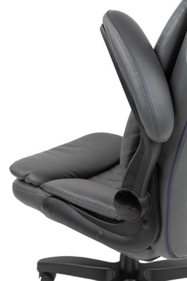 Офисное кресло Chairman 533 Россия экокожа серый