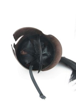 Nautical Шлем коринфский с черным плюмажем