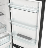 Отдельностоящий двухкамерный холодильник Gorenje RK6191SYBK