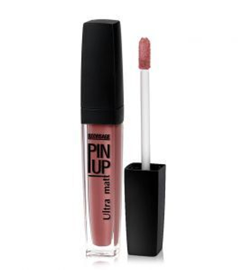 LuxVisage БЛЕСК для губ PIN-UP ULTRA MATT тон 18 (Сливочное Пралине) 5 мл