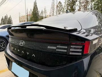 Спойлер Hyundai Sonata 2023+ чёрный глянец