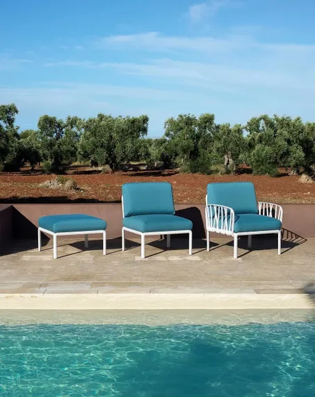 Уличное кресло Komodo Poltrona, серое