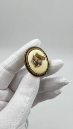 Накладка на пуговицу Nony с лошадьми