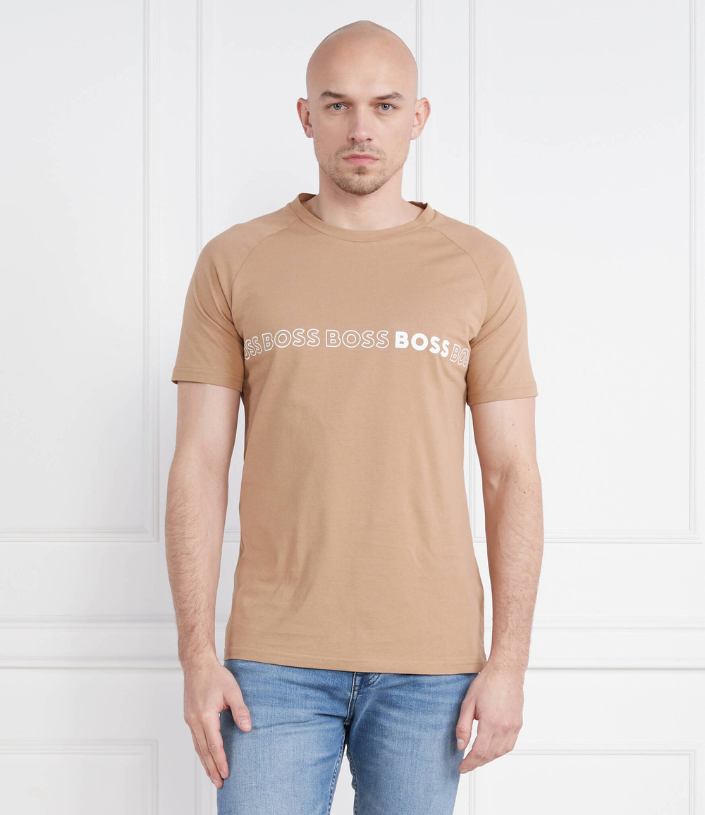 Футболка BOSS BLACK - коричневый(50491696)