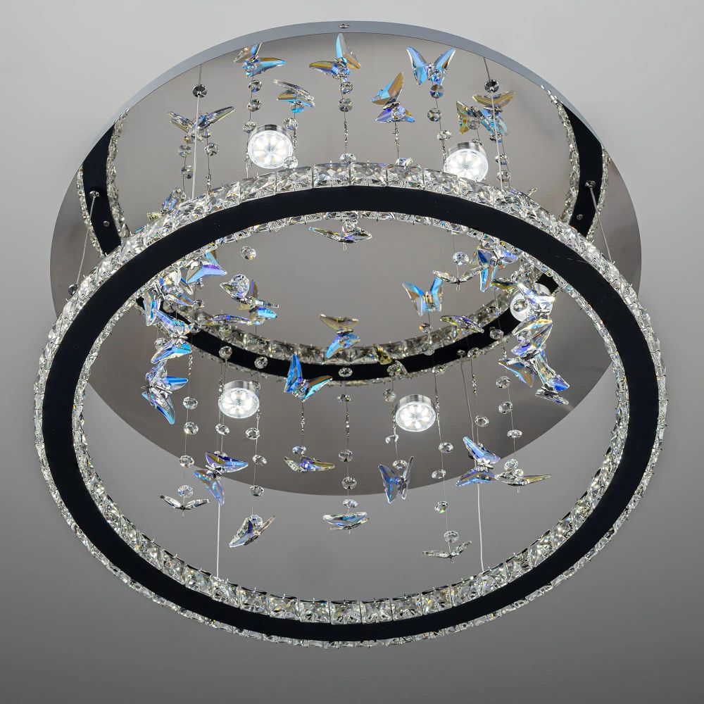 Citilux ETERA CL322050 LED Люстра хрустальная с пультом