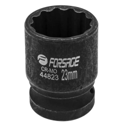 Головка ударная 23мм 12гр. 1/2'' Forsage F-44823