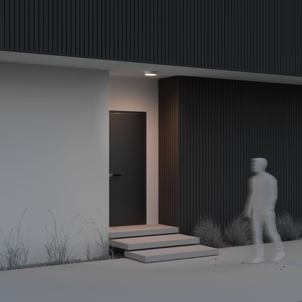 Уличный потолочный светодиодный светильник Maytoni   O431CL-L30W3K