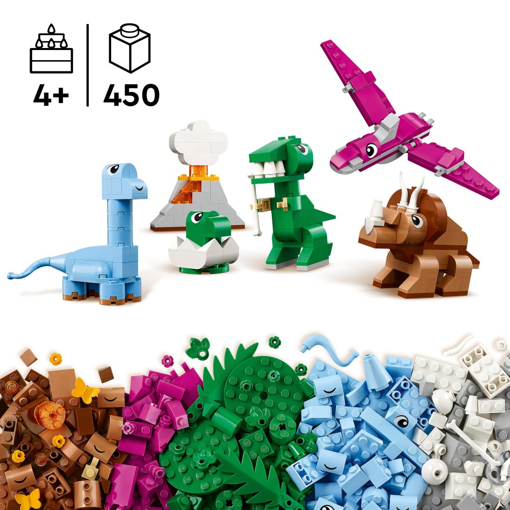 Конструктор LEGO Classic 11041 Творческие динозавры — фото 5