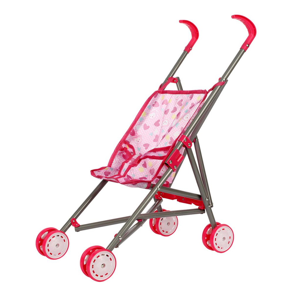 Коляска-трость для куклы, пакет 809-7S