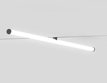 Трековый светильник 3CCT 30W 3000К/4200К/6400K 180° GL2380 BK чёрный Magnetic standard 48V 10mm Ambrella