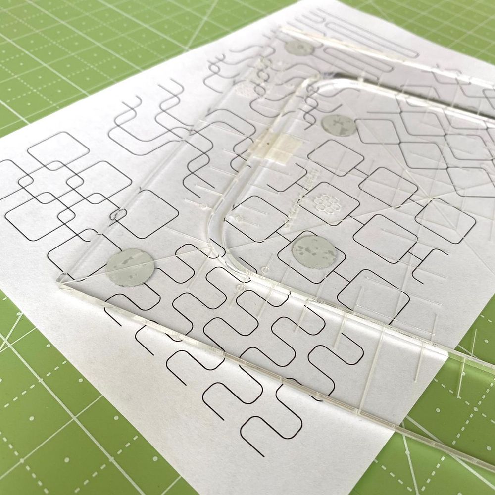 Линейка для стежки №24, 3 мм (aрт. Y24)