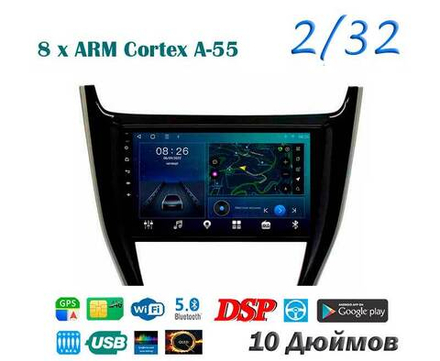 Topway TS18 2+32GB 8 ядер для Toyota Harrier 2017-2020