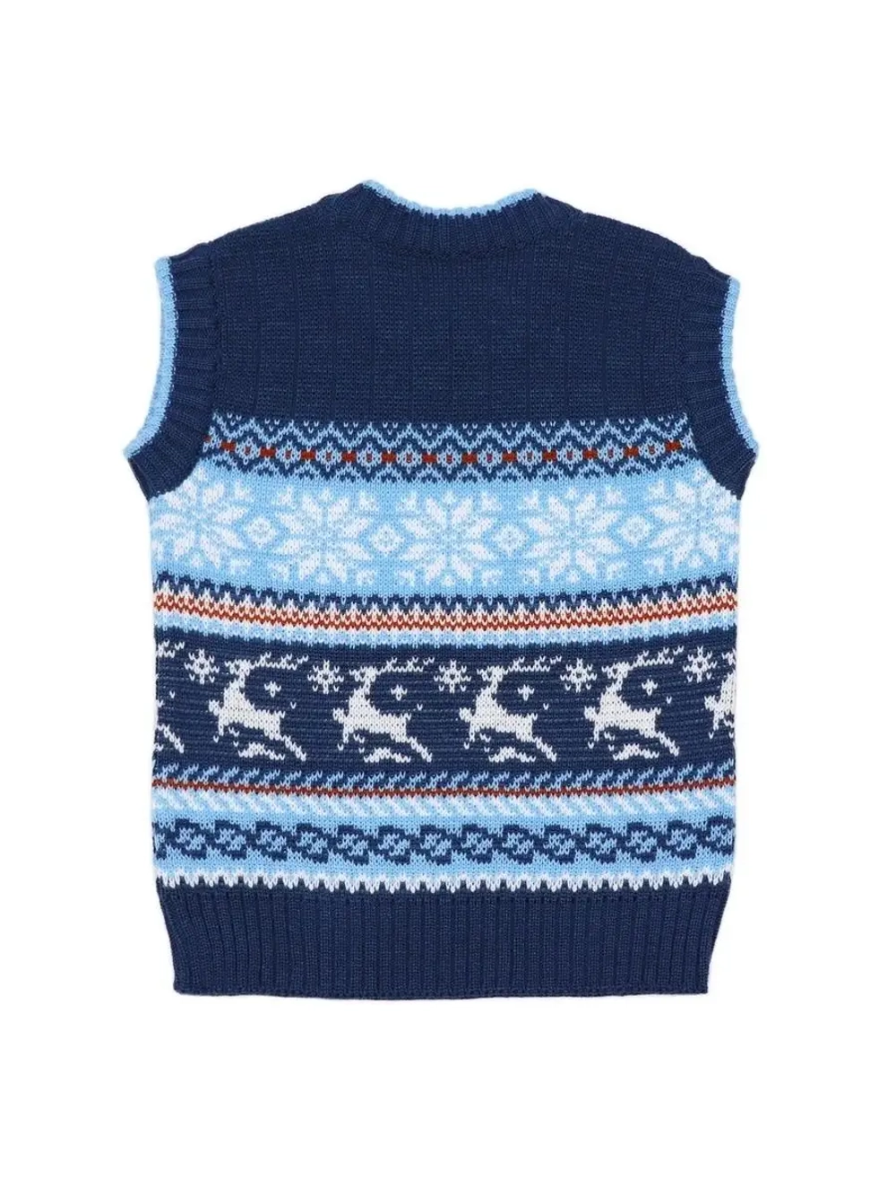 Жилет вязаный