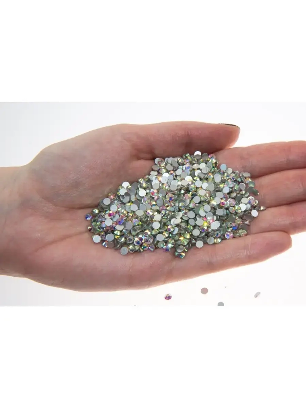 Стразы холодной фиксации стекло Crystal AB ss16