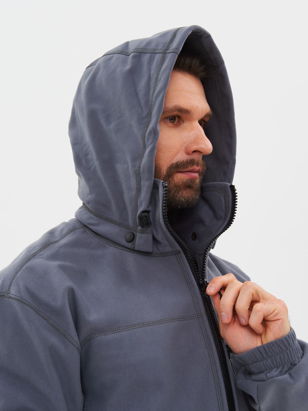 Костюм демисезонный Никс-Люкс ткань Alova Windblock цвет Серый