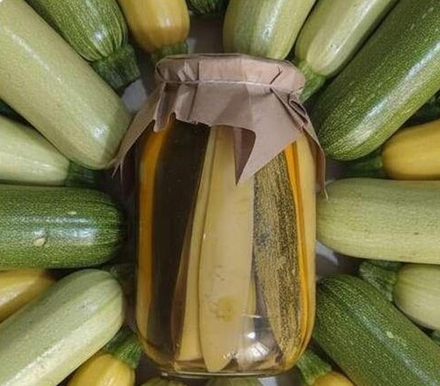 Кабачки маринованные органические