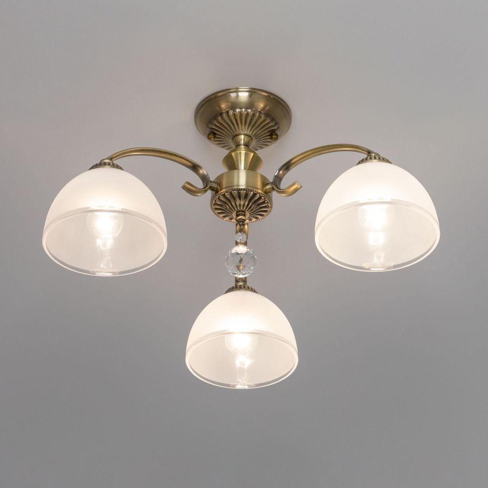 Citilux Франческа CL417133 Люстра потолочная Бронза