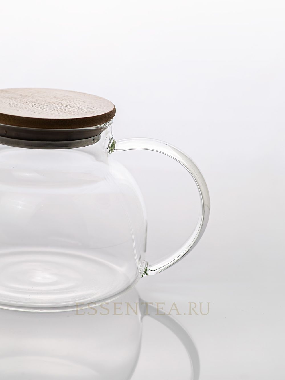 чайник с ручкой стеклянный