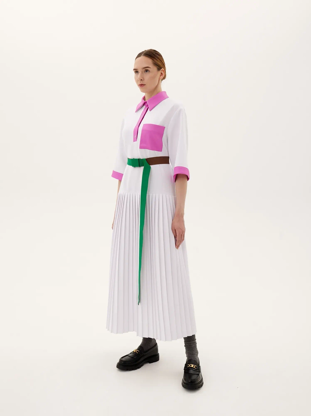 Платье «Номер 2», разноцветный