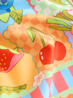 Купальник раздельный для девочки Next AB7-038, Голубой, Зеленый