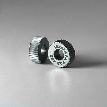 10x4x4 AA P0.8 HSS Ролик для накатки рифления