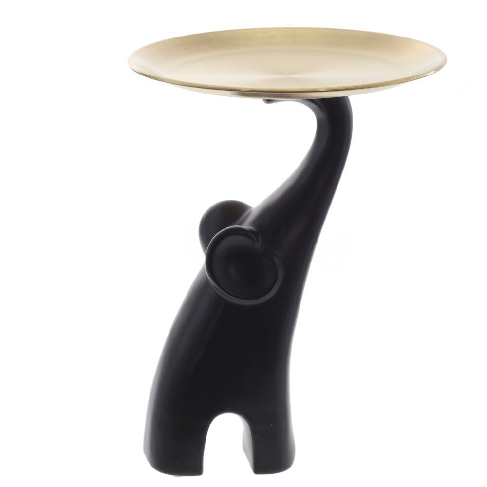 GAEM Набор из 2-х фигурок декоративных "Слон" с подносом, L20 W20 H27,5 см