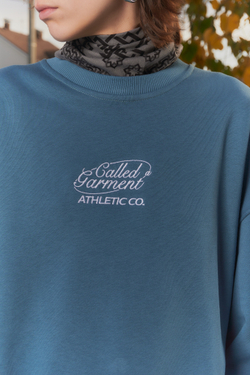 Свитшот Called a Garment Athletic Sweatshirt "Denim"