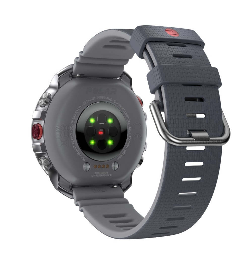 Умные спортивные часы Polar Grit X2 Pro Silver Grey