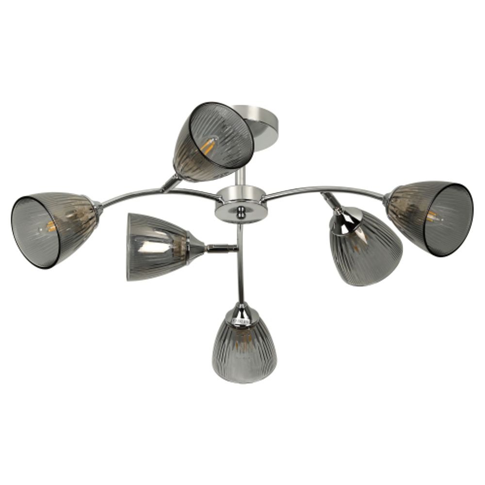 Люстра Rivoli Francheska 9179-306 6 х Е27 60 Вт модерн | Rivoli