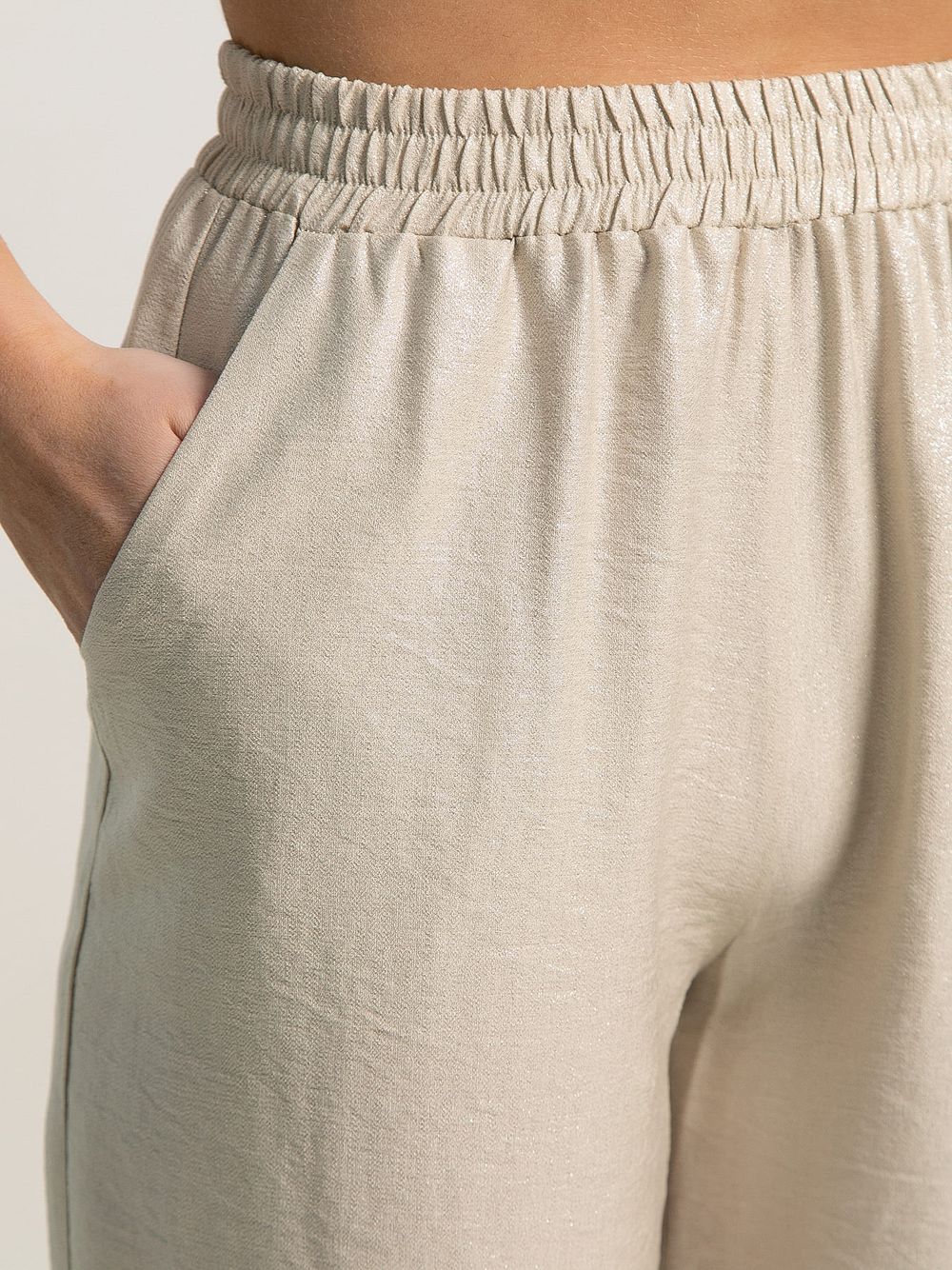 Брюки Сияние лета (бежевое серебро) Б15678-5М LT Collection