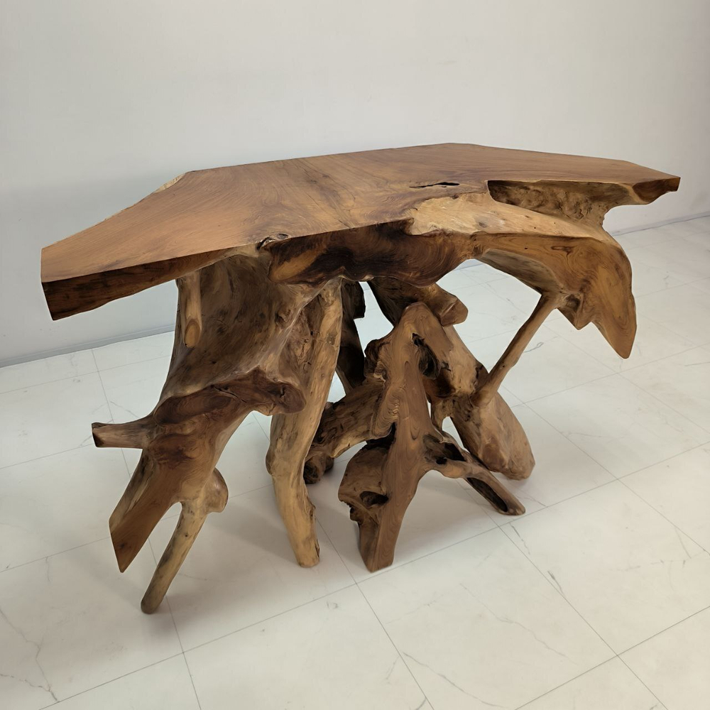 Консоль из корня тикового дерева 50086 Бакти (120*45*85)