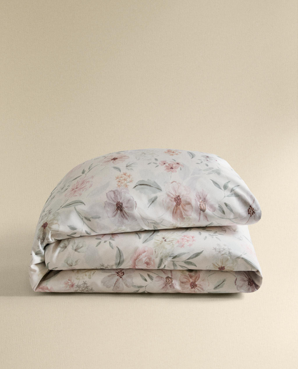 Пододеяльник Zara Home сатин, хлопок 100%, с цветочным принтом, 6166/088