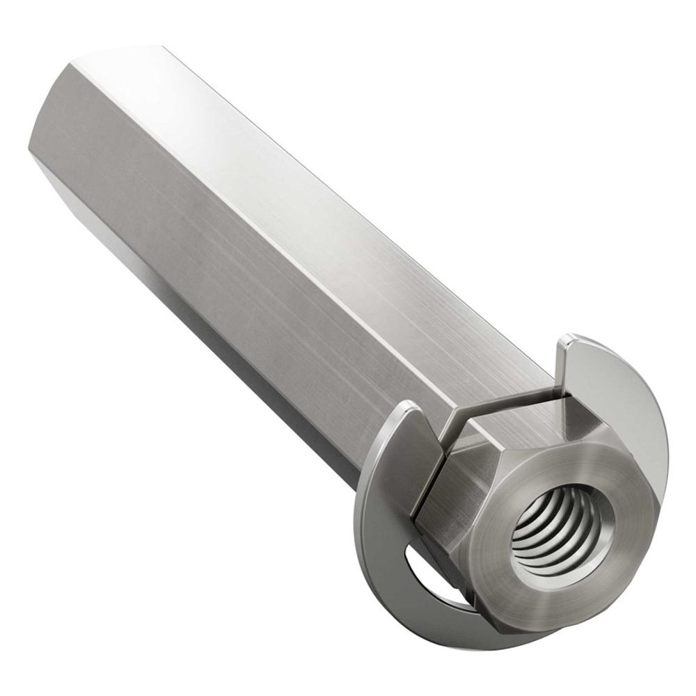 8mm REX™ Shaft with E-Clip (Stainless Steel, 40mm Length)