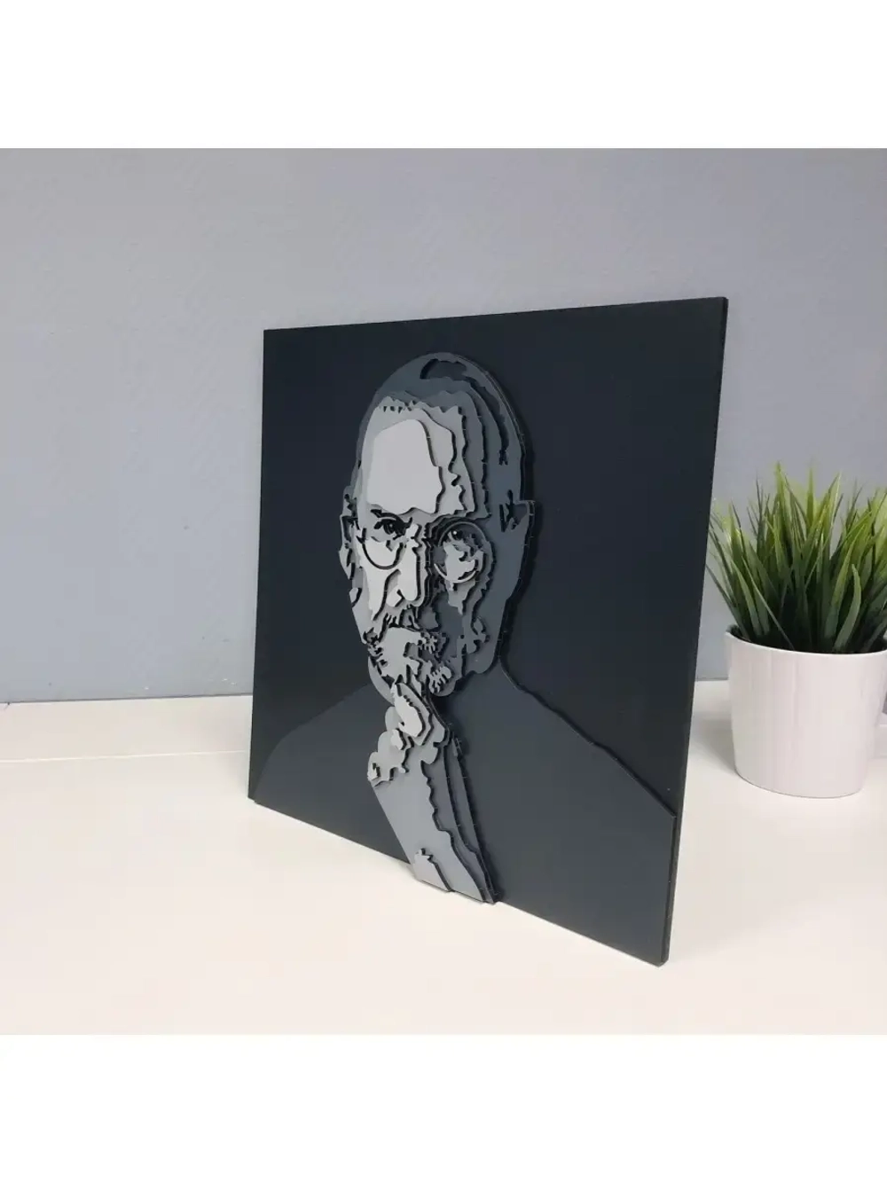3D Картина по номерам Стив Джобс, набор для творчества