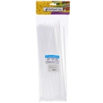 Хомут-стяжка пластиковый 3,6*300мм 100шт белый