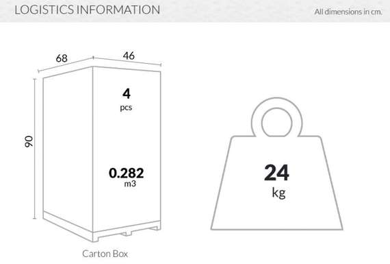 Барный стул Air черный