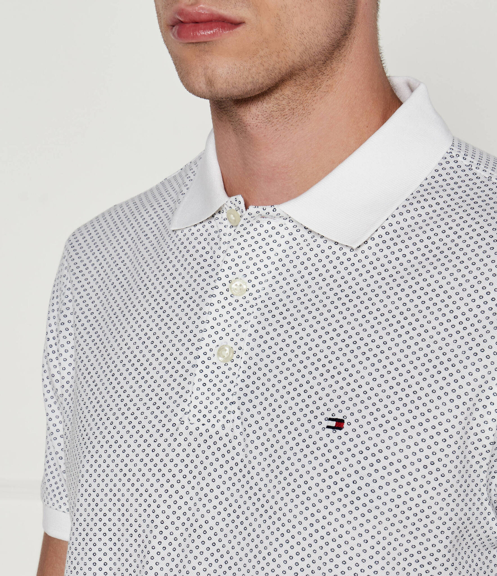 Поло Tommy Hilfiger - белый(MW0MW33196)