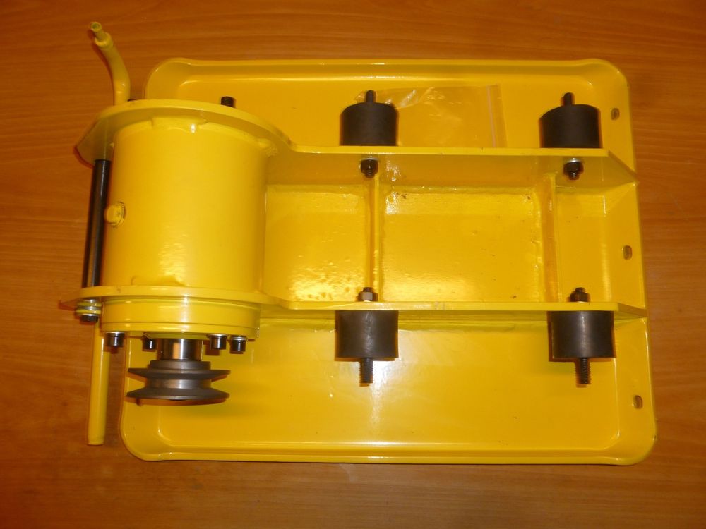 Подошва виброплиты в сборе с моторной плитой,вибратором VP 80T/Vibrating plate assy&connecting plate (C80TN-008&56)