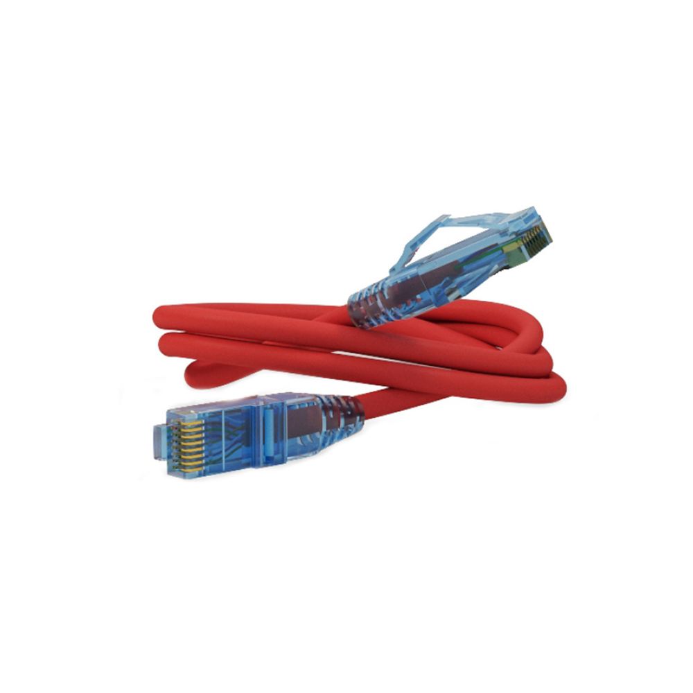 PC-LPM-UTP-RJ45-RJ45-C6-5M-LSZH-RD коммутационный шнур 5м. Hyperline