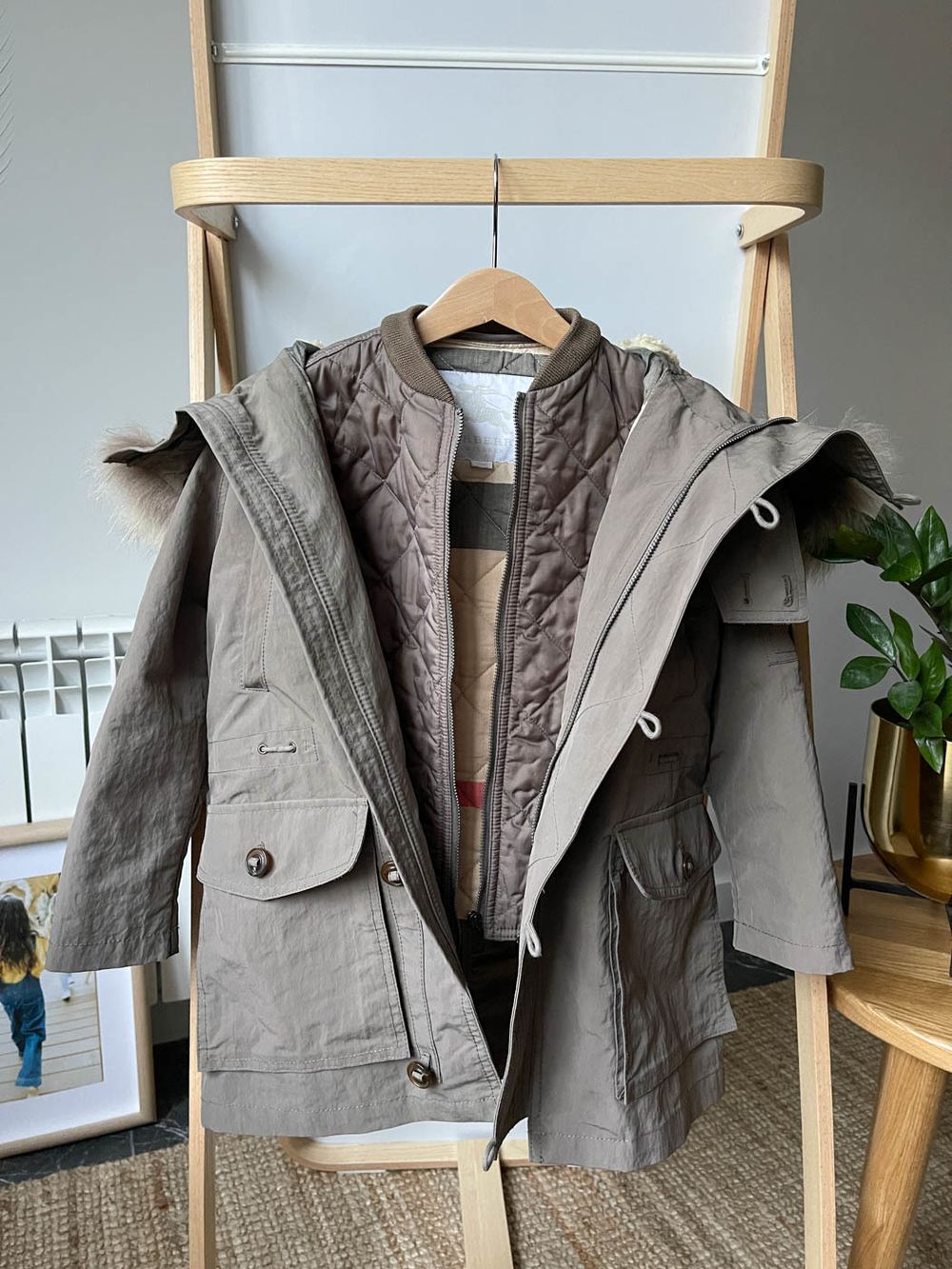 Парка Burberry 2 в 1