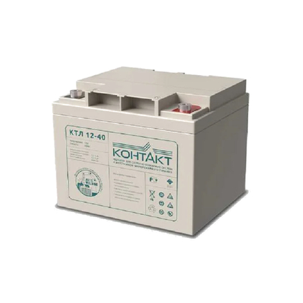 Аккумулятор КТЛ 12-40 (12В 40А/ч)