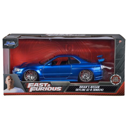 Jada Fast & Furious/ Металлическая машина/ 2002 Nissan Skyline 1:24/ 3203045