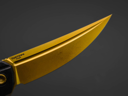 Складной нож Saira [T14N Gold TiN CrytalTI DLC]