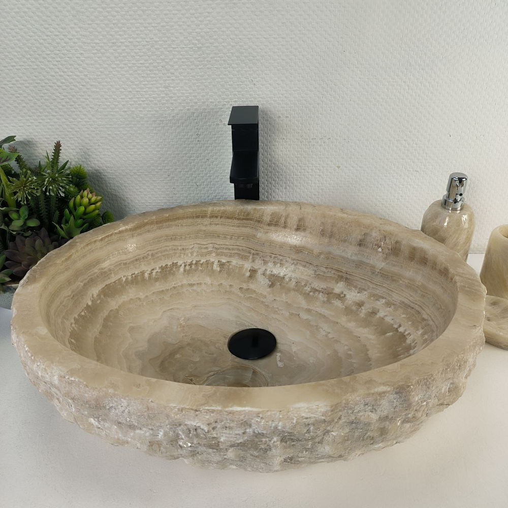 Раковина из оникса Erozy Yellow EO-64253 58*46*15 0172
