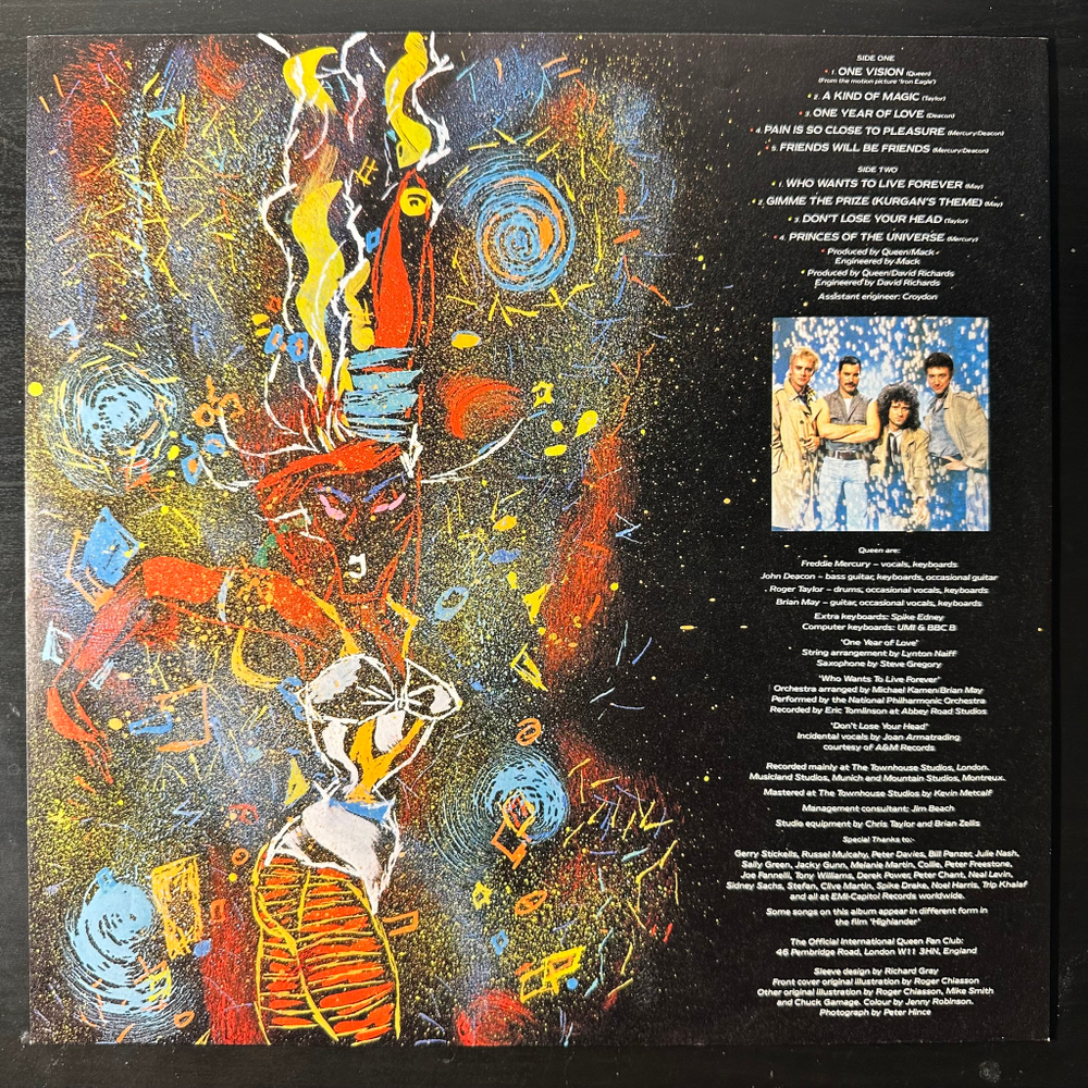 Queen ‎– A Kind Of Magic (Европа 1986г.)